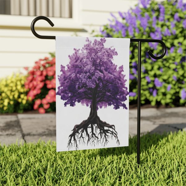 cherry tree of life garden flag